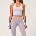 new nylon spandex compression yoga tank top - quick-dry activewear, versatile outerwear, running, beautiful back design, sports bra for women