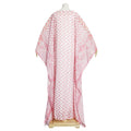 European and american export cross-border e-commerce printed chiffon loose dress african  two-piece set robe + vest