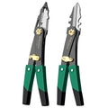 Double-headed multi-function pliers: high-hardness, deformable, reversible, dual-purpose, effort-saving wire stripper, quick and powerful cutting tool