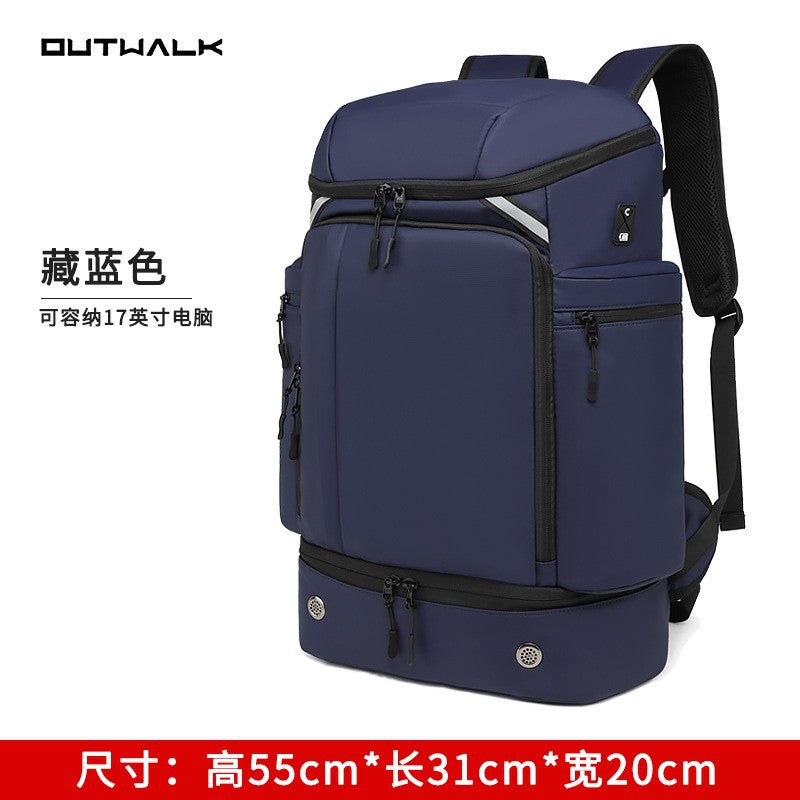 New women's backpack large capacity school bag outdoor light travel bag business trip computer bag travel leisure backpack