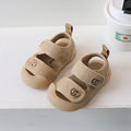 Summer baby sandals 1-2-3 years old soft sole non-abrasive first walker shoes boys casual shoes girls chanel-style children's shoes