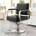 Barber shop chair hair salon special rotatable adjustable haircut chair hairdressing chair popular trendy store high-end perm and dyeing seat
