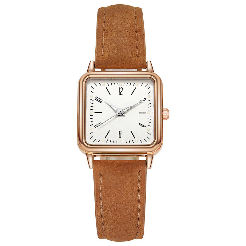 2021 new women's quartz watch - luminous small square digital - factory direct wholesale, ready stock, dropshipping available