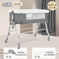 Baby crib baby rocking bed patchwork large bed kids multifunctional foldable adjustable bb newborn toddler cradle bed