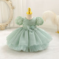 New in stock: sequined tulle cake princess dress for girls - perfect for baby's birthday!