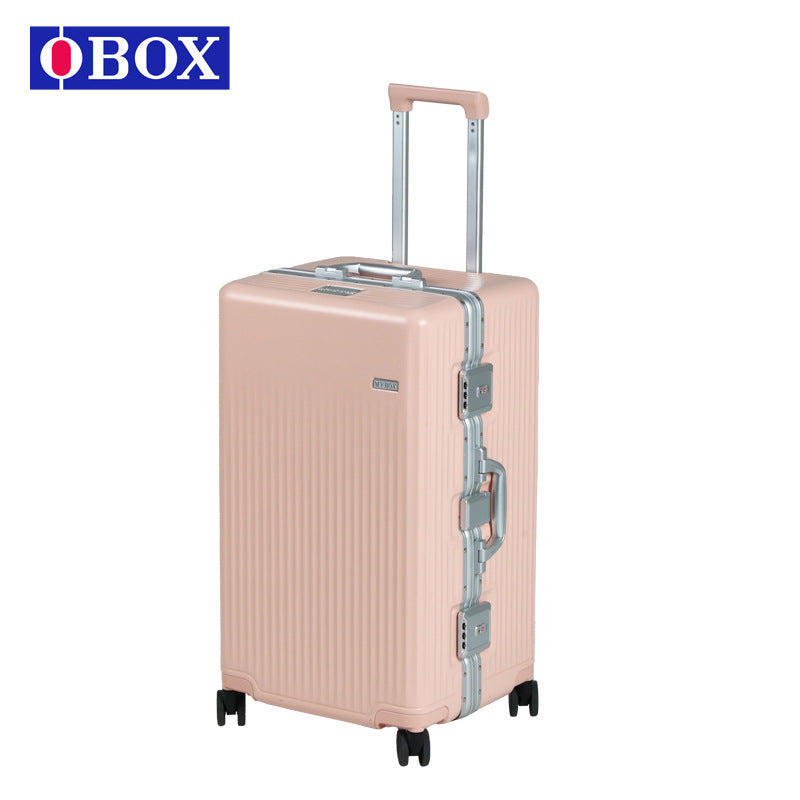 MYBOX suitcase women's new large leather case trolley case men's 28-inch boarding password travel case is strong and durable