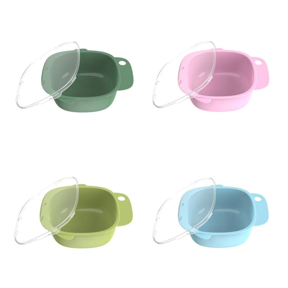 Wow baby square feeding special food bowl kids independent eating food home fruit storage bowl tableware