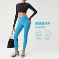 Women's yoga top - compression fit, sleeveless, no padding, long sleeve t-shirt, workout top, crop top for defined abs - daw173