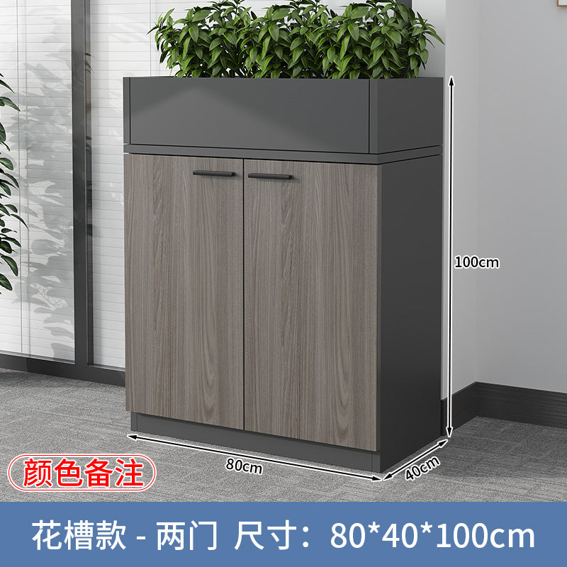 Office cabinet floor-standing file cabinet copy printer bottom base placement storage material storage cabinet low cabinet