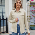European and american cross-border women's fashion  spring/summer new arrivals:  &  casual long-sleeve adjustable shirt tops - trendy style