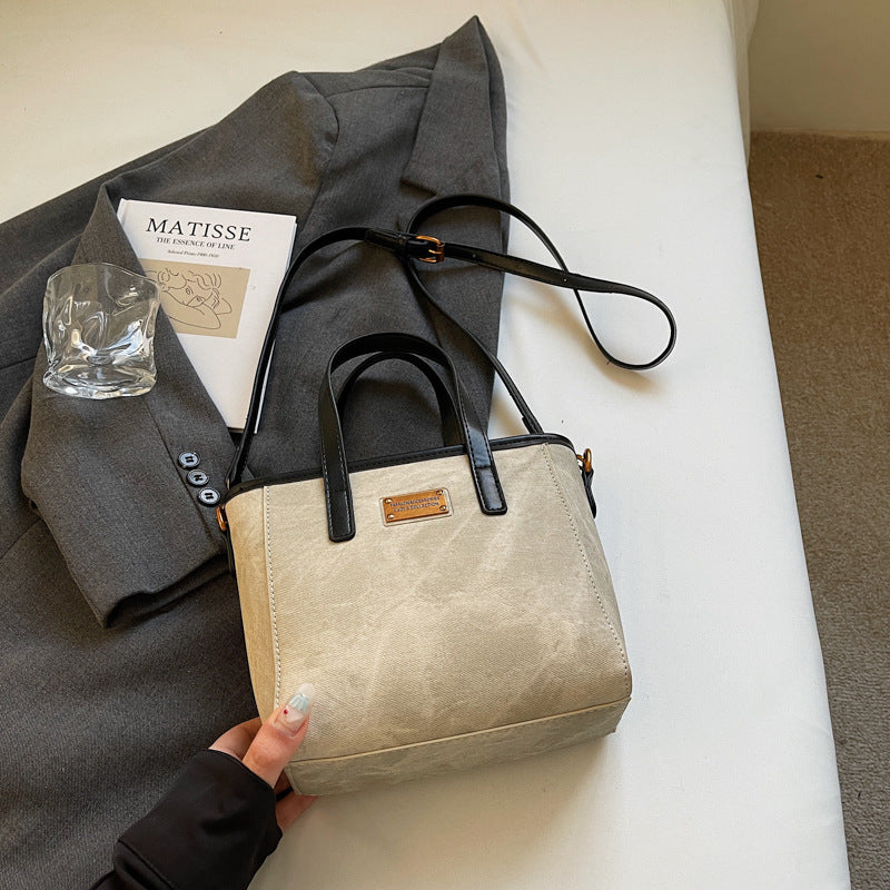 Retro trendy underarm bag women's 2025 autumn and winter new fashionable large-capacity tote bag commuter casual women's bag