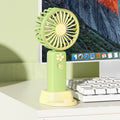 running volume mini handheld fan small portable desktop silent student usb charging stand small fan