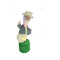 2025 export wholesale cross-border hot-selling tiktok viral singing, dancing, recording, and speech-learning lamb toy gift