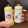 Trendy & cute apple cartoon kids' thermos - 316 stainless steel, high-style design, portable water bottle for boys & girls