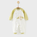 Baby rompers long sleeve spring autumn pure cotton unisex baby bodysuit crawling suit open crotch newborn clothes autumn winter