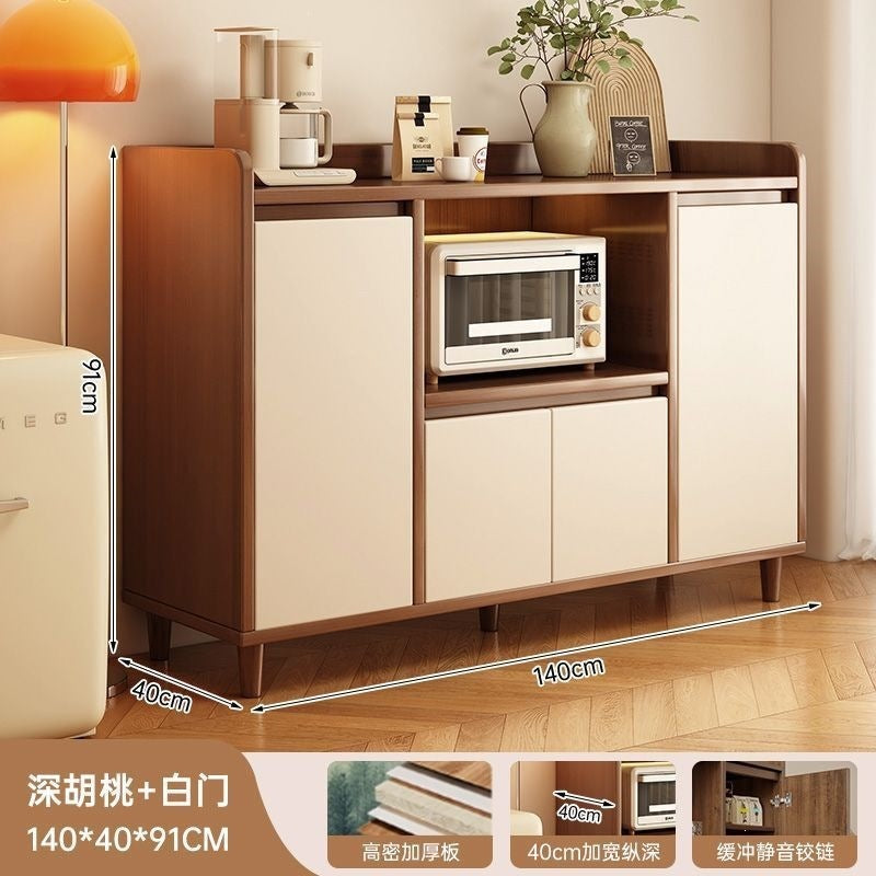 Sideboard storage cabinet, wall-mounted integrated cabinet, for home wall-mounted tea cabinet, coffee cabinet, living room locker, meal preparation cabinet