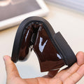 Vancahao children's british style leather shoes  spring and autumn new girls' bow princess shoes bright leather flats