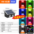 Solar outdoor lights - patio wall washers, balcony ambient lighting, garden smart lighting, minimalist stair and step lights