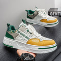 Men's breathable mesh sneakers, lightweight casual athletic shoes, new 2026 summer collection, trendy sneakers for students