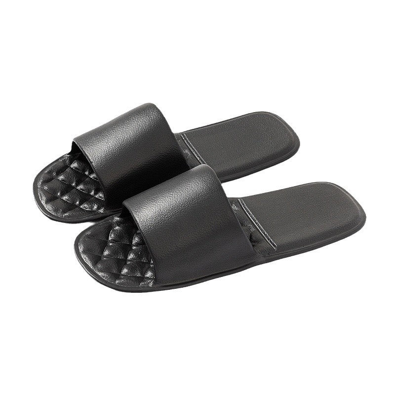 Travel foldable slippers portable couple outing home summer bathroom bath non-slip home eva slippers