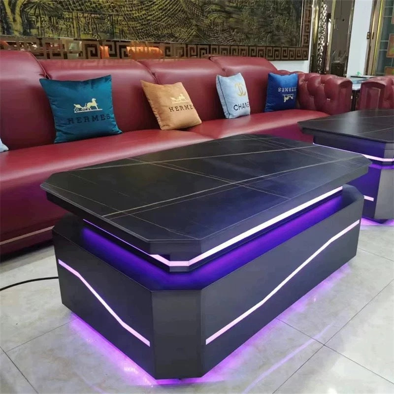 Customized bar ktv special luminous coffee table light luxury night club box party room booth ktv coffee table customization