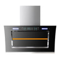 Wholesale high suction range hood for home kitchen side suction type no need to disassemble and wash small exhaust double motor range hood