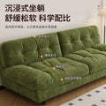 Sofa living room bedroom rental apartment italianaccessible luxury cloud sofa fabric fabric small apartment sofa bed