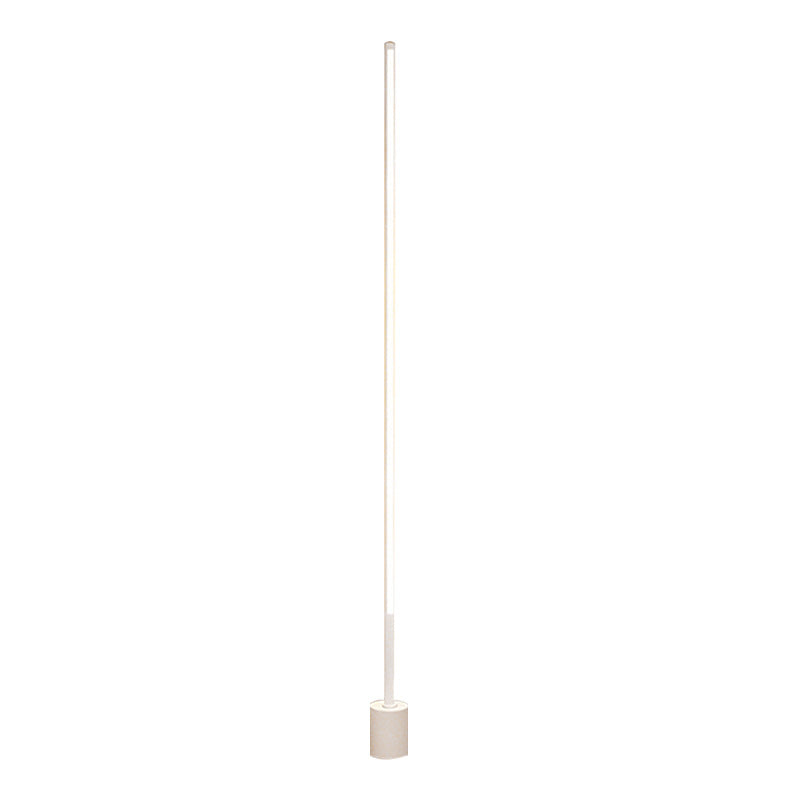 Living room led white floor lamp ins simple modern light luxury bedroom eye protection table lamp bedside lamp corner atmosphere lamp