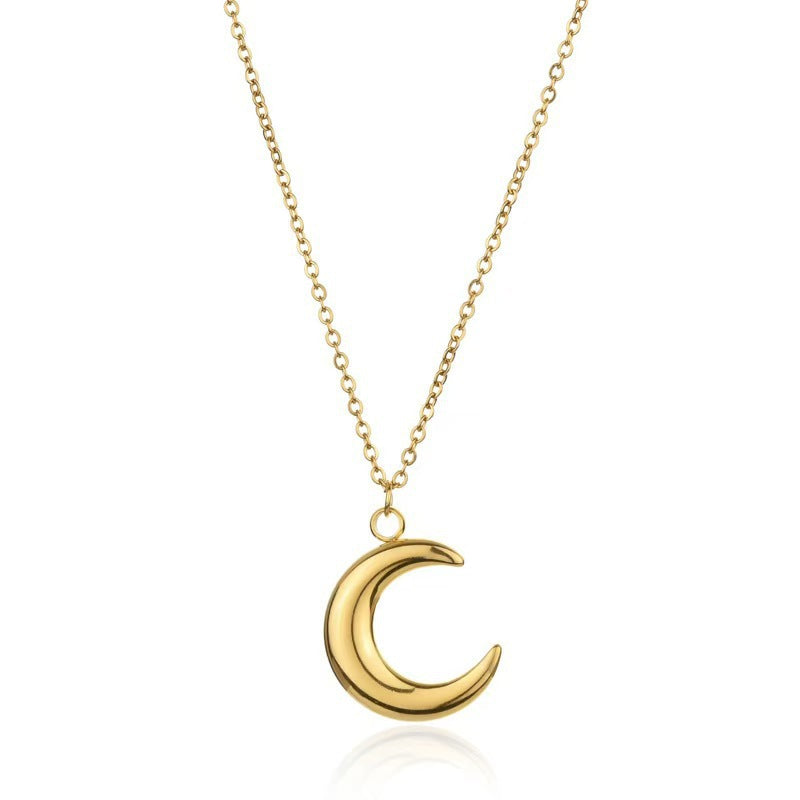 New arrival stainless steel necklace for women summernew arrival clavicle chain fashion stainless steel jewelry casual