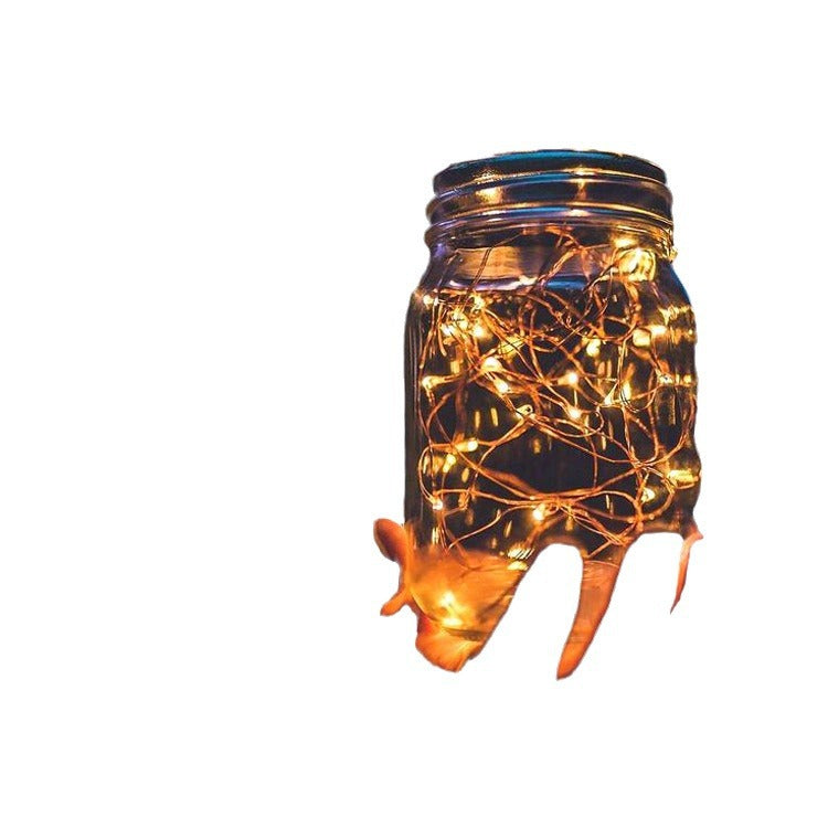 Hot-selling led waterproof copper wire light string ins Internet celebrity wedding decoration gift box filler Gypsy decorative copper wire light