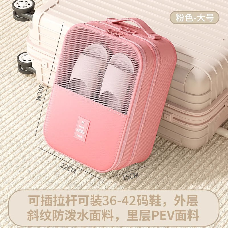 Customized travel shoes storage bag, suitcase, business trip travel portable shoe box, shoe cover, slippers, shoe bag storage bag