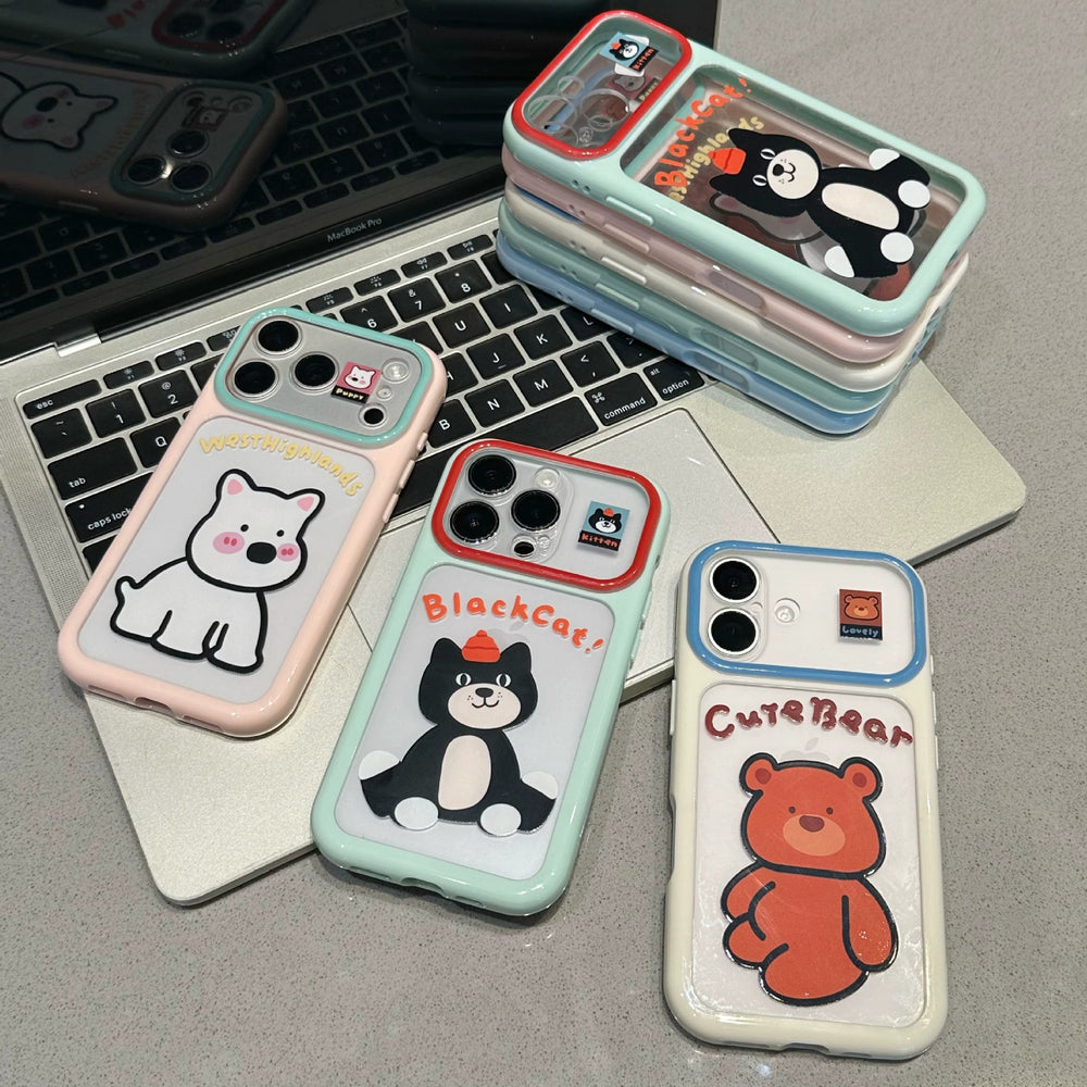 Cute cartoon starry sky case for apple 17, playful and adorable iphone 16 full coverage shockproof protective case