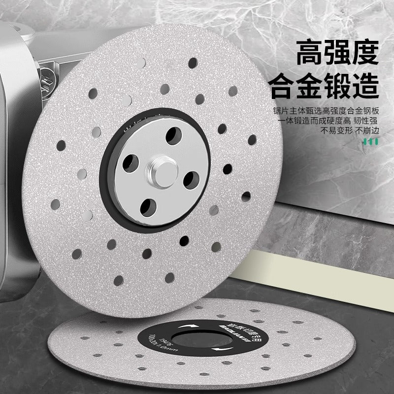 Baolian rock slab cutting blade marble slice ceramic tile special saw blade dry cutting ultra-thin grinding stone flat grinding slice artifact