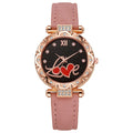 New arrival diamond-encrusted fashioncasual belt watch women's casual student quartz women's watch manufacturer wholesale watch