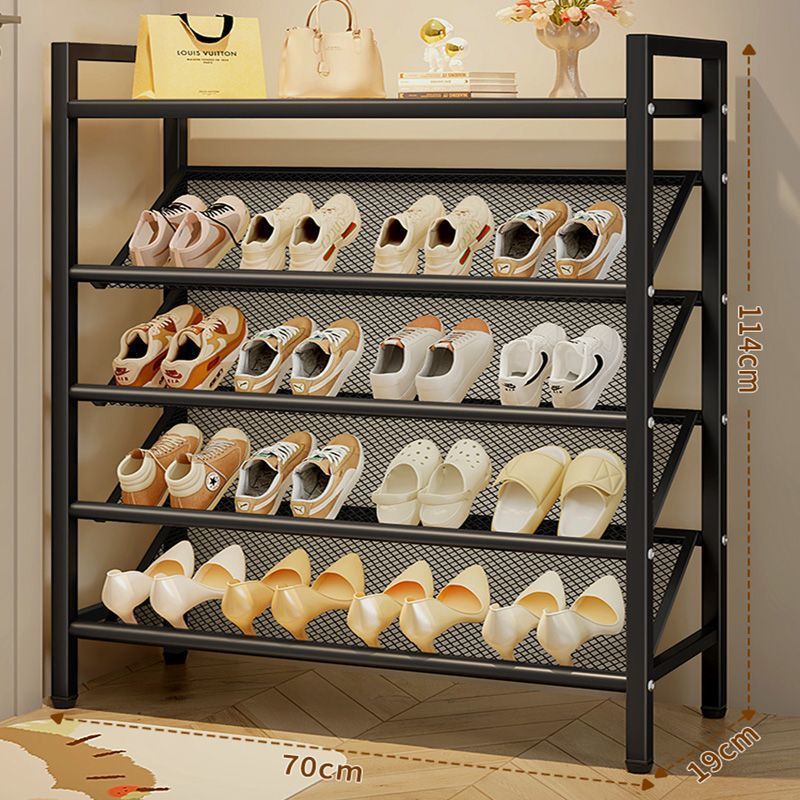 Ultra-slim multi-tier rotating shoe rack: the must-have storage solution for entryways and dorms. simple, modern design