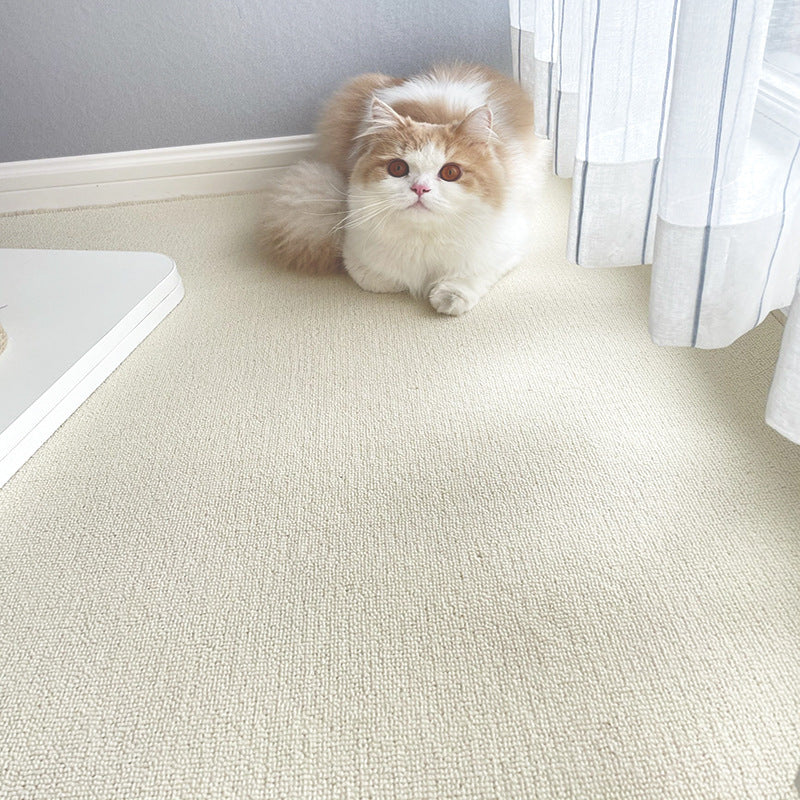 Solid color rug - customizable bedside, bedroom bay window, office mat, large area full coverage living room carpet