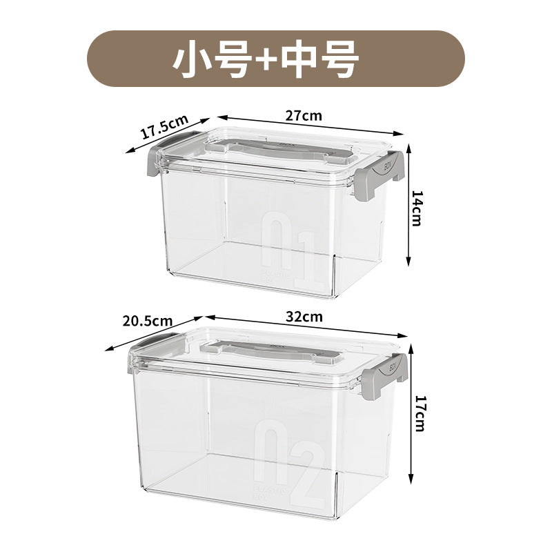 Household storage box Large cosmetics sundries storage box Thickened plastic bed bottom storage box Factory wholesale