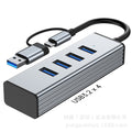 usb3.0 hub3.1 gen2 hub 10gbps laptop two-in-one splitter