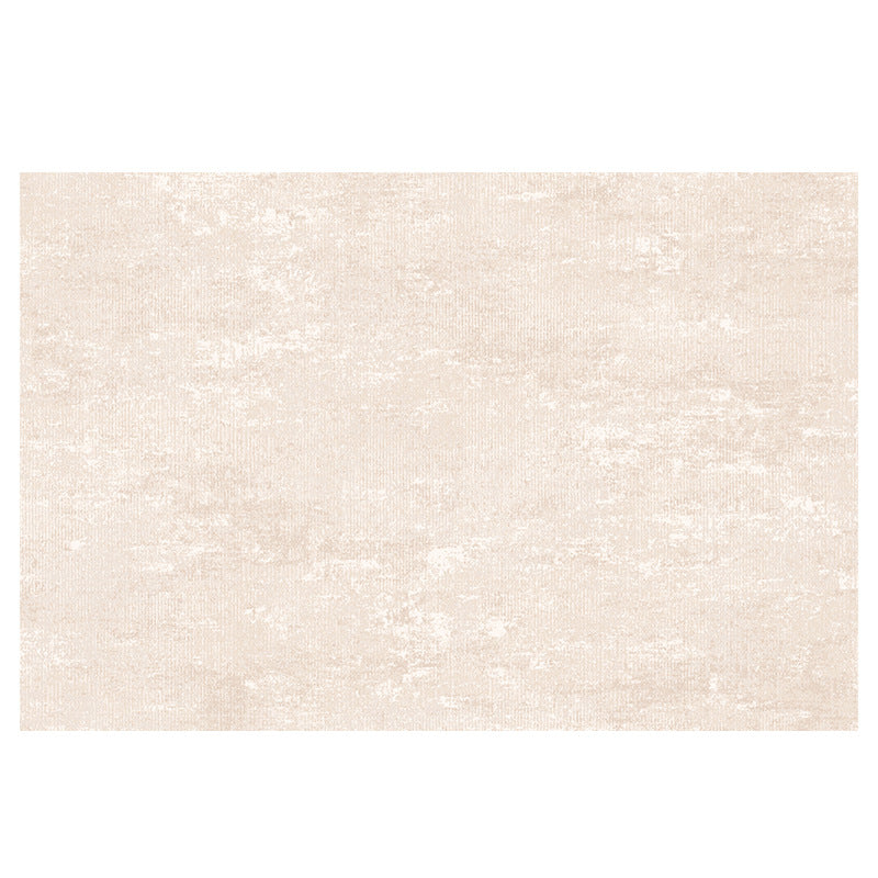 Carpet living room  new waterproof wabi-sabi cream style no-wash and wipeable high-end bedroom sofa coffee table floor mat