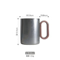 304 stainless steel cup food grade water cup travel household cup with handle cup logo personalized