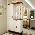 Double-sided entrance cabinet partition cabinet living room cut out screen casual entrance shoe cabinet hall cabinet foyer entrance cabinet
