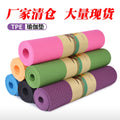 Tpe yoga mat - amazon cross-border fitness, shock absorption, soundproofing, thickened, non-slip, silent yoga mat - minor imperfections - dance mat