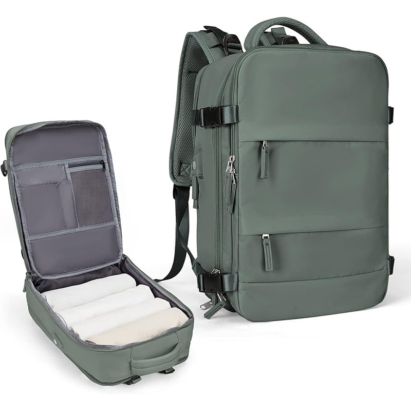 New travel backpack portable large-capacity multi-functional waterproof business backpack dry and wet separation leisure travel bag