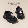Kuromi girls' leather sneakers - new autumn/winter  collection - kids' chunky sneakers, girls' casual shoes