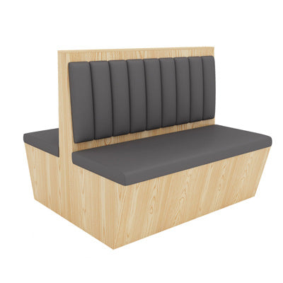 Customized catering booth sofa tea restaurant noodle shop snacks fast food milk tea burger shop plate sofa table and chairs