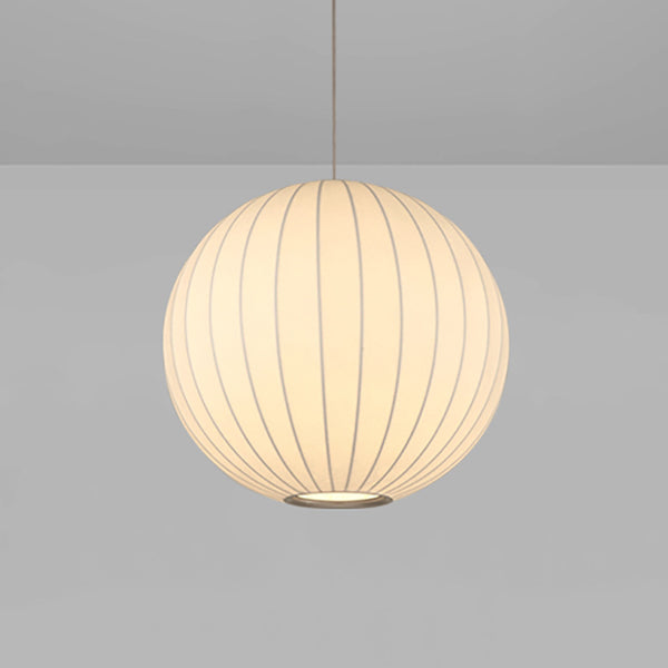 Japanese silk chandelier restaurant light New Chinese lantern Zen tea room B & B simple restaurant ball light