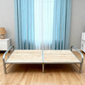 Casual reinforced single bed, foldable single bed, dormitory construction site employee bed, new arrival foldable bed, extra thick foldable bed