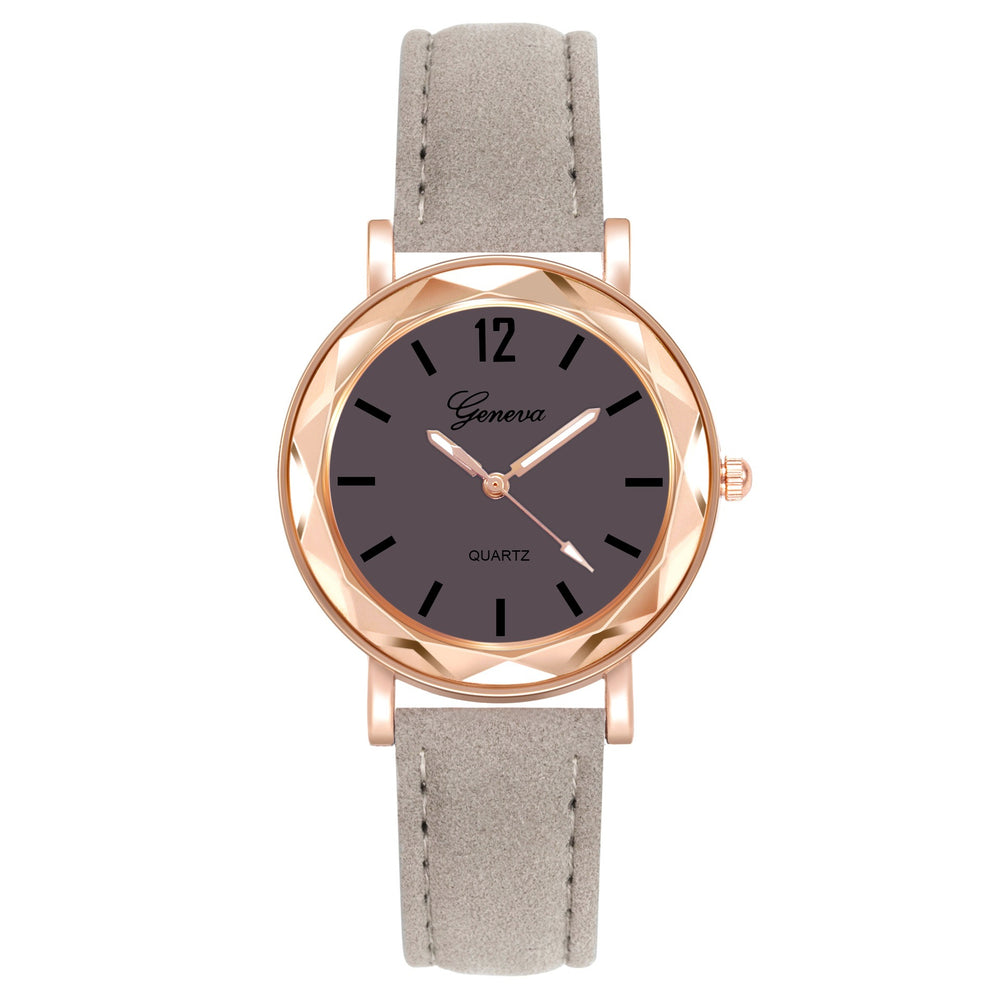 Wish new arrival watch - minimalist dial, matte leather strap, women's quartz watch, ladies' watch, watches
