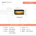 Solar powered pillar lights for courtyards, gateways, and outdoor walls - waterproof post lights for villa entrances