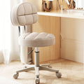 Professional salon stool - adjustable height, swivel, and rolling - ideal for hairdressers, estheticians, and nail technicians